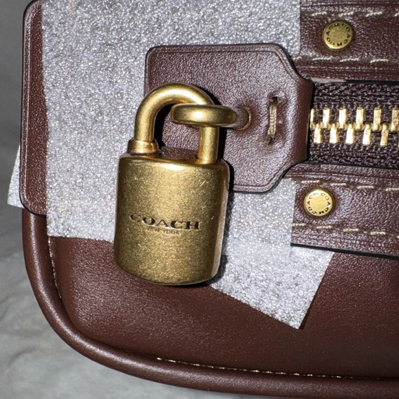 NWT Coach Rogue 31 Maple Leather Purse - Picture 10 of 10